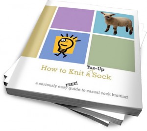How to Knit Socks Toe U